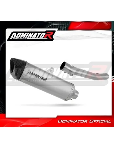 Silencieux slip-on homologué Dominator HP6 Titane pour Suzuki GSF Bandit 1200 (1996-2000)
