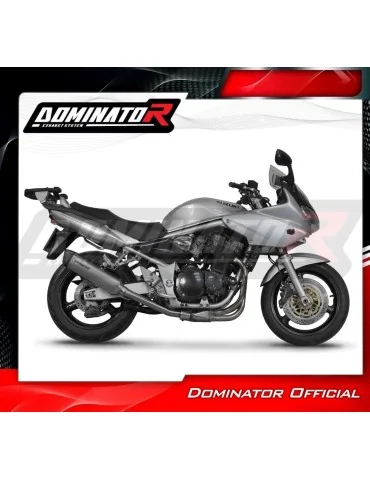 Silencieux slip-on homologué Dominator HP6 Titane pour Suzuki GSF Bandit 600 (2000-2004)
