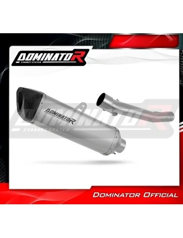Silencieux slip-on homologué Dominator HP6 Titane pour Suzuki GSF Bandit 1200 (2001-2005)
