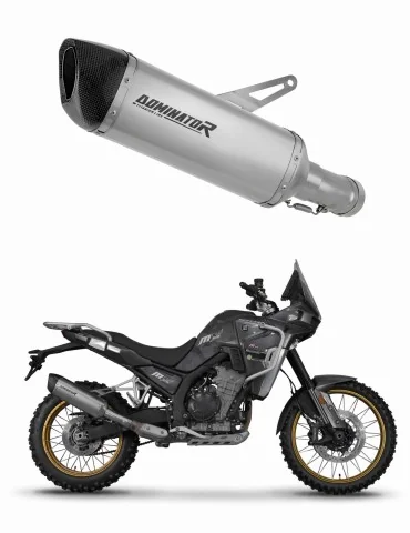 Silencieux slip-on Dominator HP6 Titane pour Kove 800 X Pro Adventure (2023-2026)