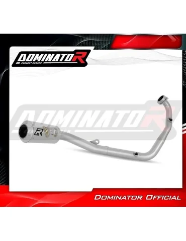 Ligne d'échappement complète inox Dominator GPS pour KTM 125 Duke (2024)