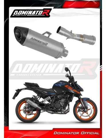 Silencieux slip-on Dominator HP8 Titane pour KTM 125 Duke (2024)