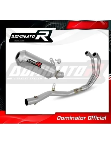 Ligne d'échappement complète inox Dominator OV G2 pour Yamaha MT-03 (2020-2023) - réf. YA149DA