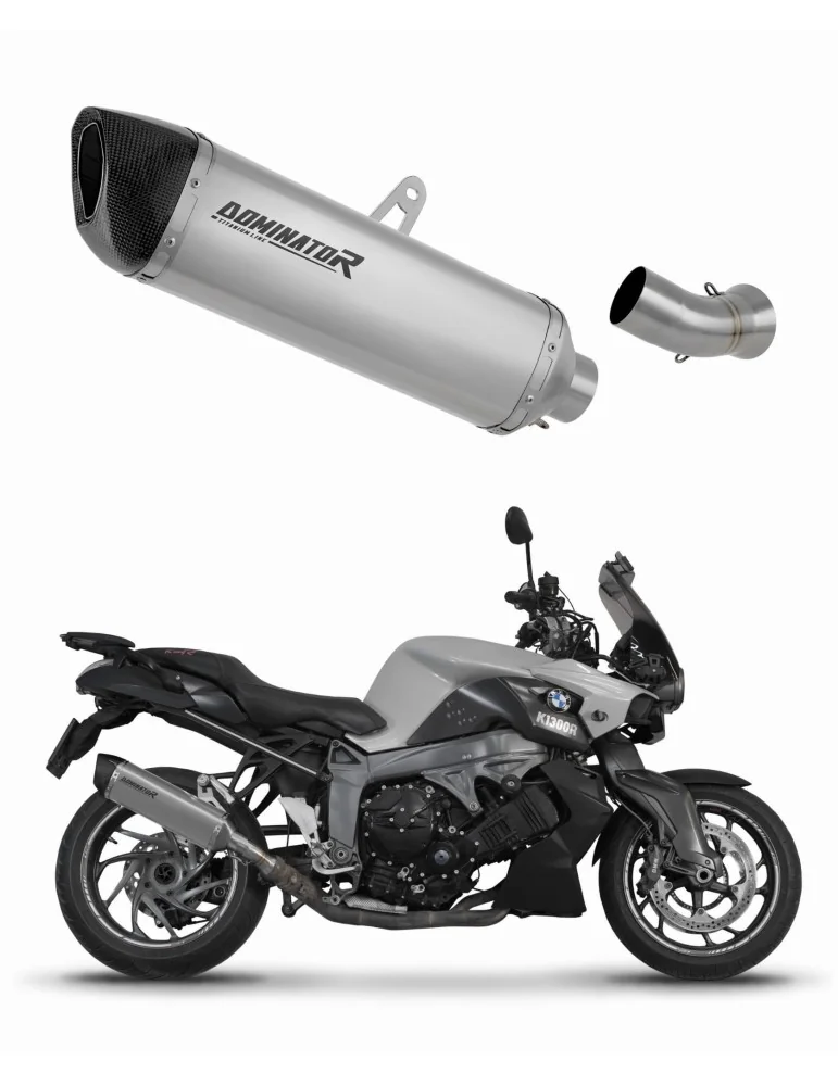 Silencieux slip-on Dominator HP6 Titane pour BMW K1300R (2007-2015)