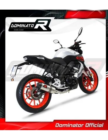 Ligne d'échappement complète inox Dominator HP3 pour Yamaha MT 125 (2021-2024)