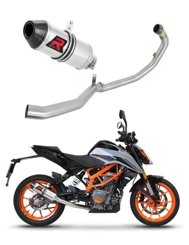 Ligne d'échappement complète inox Dominator HP3 pour KTM 390 Duke (2021-2023)