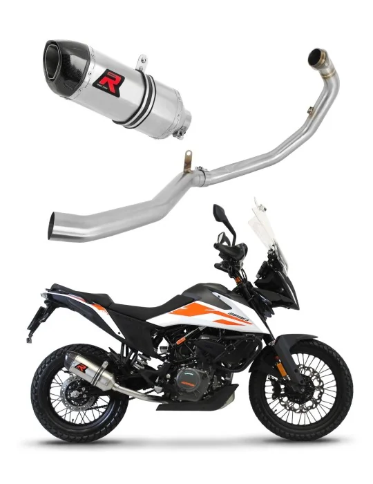 Ligne d'échappement complète inox Dominator HP1 pour KTM 390 Adventure (2020-2024)