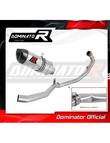 Ligne d'échappement complète inox Dominator HP1 pour KTM 390 Adventure (2020-2024)