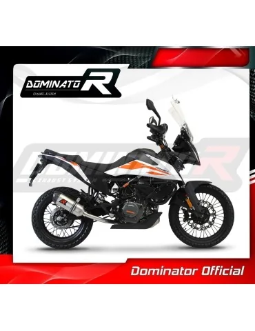 Ligne d'échappement complète inox Dominator HP1 pour KTM 390 Adventure (2020-2024)