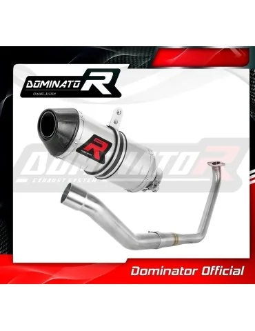 Ligne d'échappement complète inox Dominator HP3 pour Yamaha MT 125 (2020)
