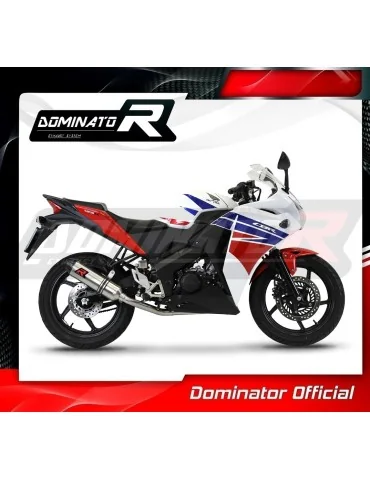 Ligne d'échappement complète inox Dominator HP3 pour Honda CBR 150 R (2011-2016)