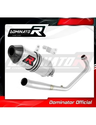 Ligne d'échappement complète inox Dominator HP3 pour Honda CB 125 R (2018-2020)