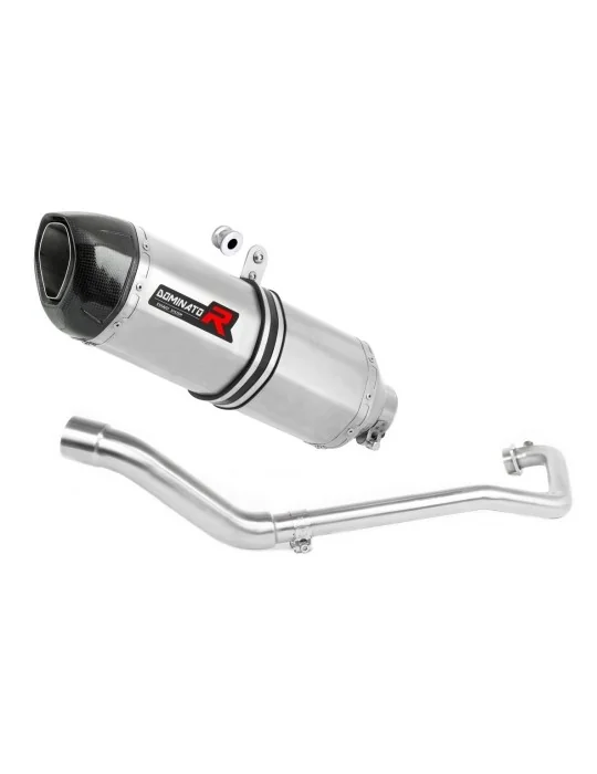 Ligne d'échappement complète inox Dominator HP1 pour Suzuki GSX R 125 (2017-2019)