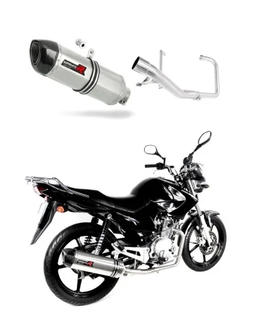 Ligne d'échappement complète inox Dominator HP1 pour Yamaha YBR 125 (2009-2018)