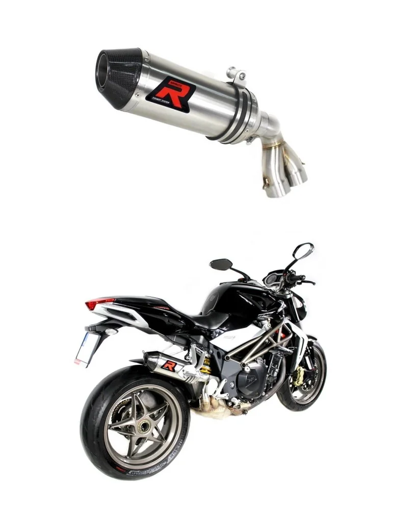 Silencieux slip-on Dominator HP3 pour MV Agusta Brutale 990R (2009-2013)