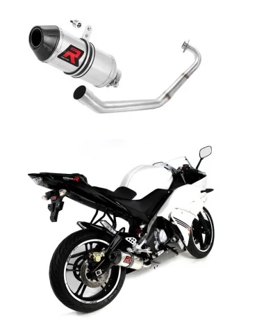Ligne d'échappement complète inox Dominator HP3 pour Yamaha YZF R125 (2014-2018)
