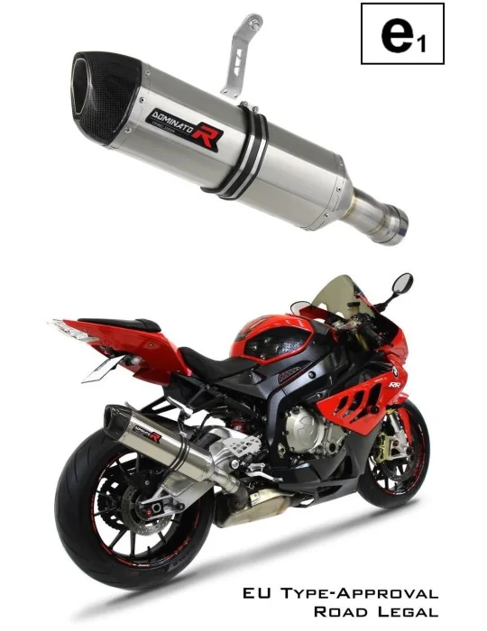 Silencieux slip-on homologué Dominator HP1 pour BMW S1000RR (2012-2014)