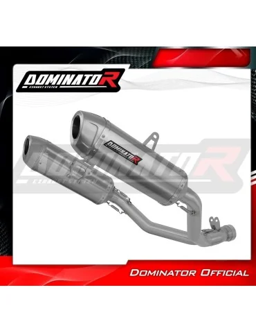 Silencieux slip-on Dominator S6 pour Suzuki GSXR 1000 K9 L0 L1 (2009-2011)
