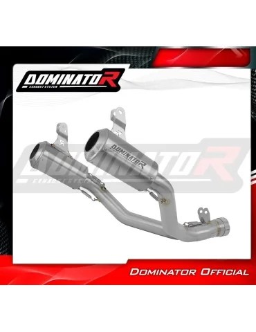 Silencieux slip-on Dominator GPS pour Suzuki GSXR 1000 K9 L0 L1 (2009-2011)