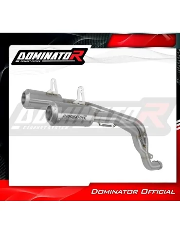 Silencieux slip-on Dominator GPS pour Kawasaki ZX10R (2006-2007) - réf. KA089DCSAT