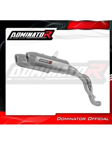 Silencieux slip-on Dominator S6 pour Kawasaki ZX10R (2006-2007) - réf. KA089DS6SAT