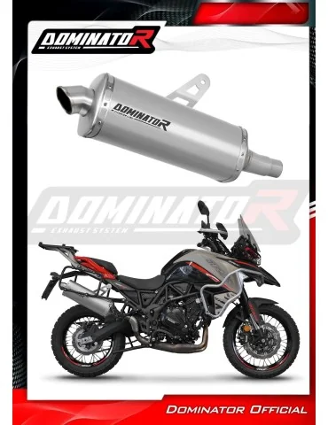 Silencieux slip-on Dominator P7 Titane pour Benelli TRK 702 / TRK 702X (2023-2024)