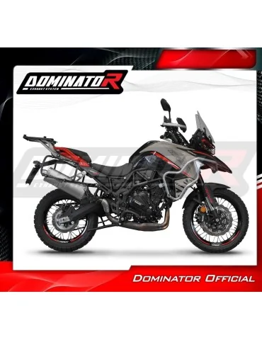 Silencieux slip-on Dominator P7 Titane pour Benelli TRK 702 / TRK 702X (2023-2024)