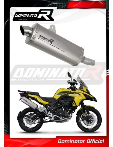 Silencieux slip-on Dominator P7 Titane pour Benelli TRK 502 X (2022-2023)