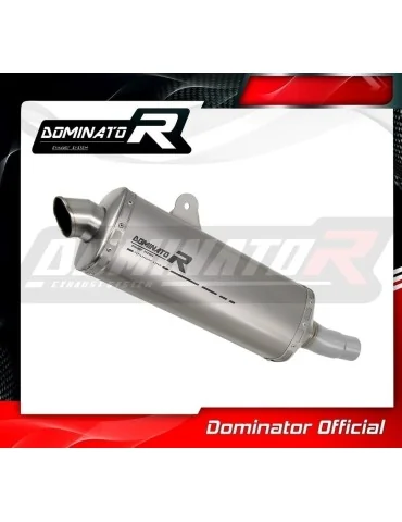 Silencieux slip-on Dominator P7 Titane pour Benelli TRK 502 X (2022-2023)