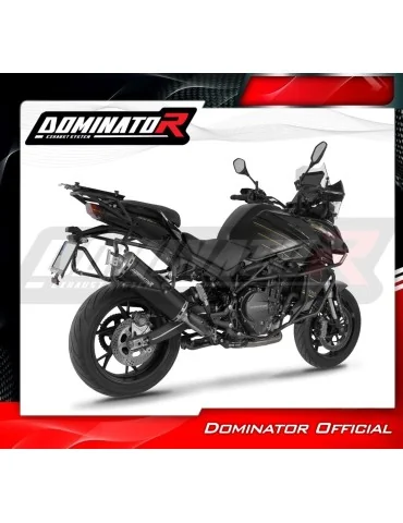 Silencieux slip-on Dominator P7 Noir pour QJ Motor SRT 900 S / SX (2025-2026)