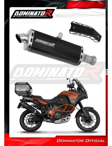Silencieux slip-on Dominator P7 Noir pour KTM 1190 Adventure / R (2013-2016)