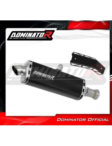 Silencieux slip-on Dominator P7 Noir pour KTM 1190 Adventure / R (2013-2016)