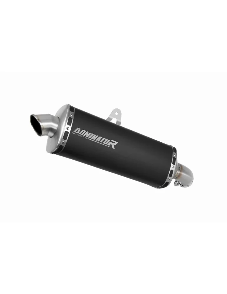 Silencieux slip-on Dominator P7 Noir pour Suzuki DL 1050 V-Strom / XT (2020-2024)