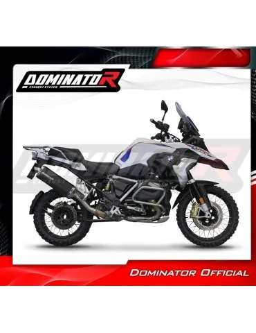Silencieux slip-on Dominator P7 Noir pour BMW R1200GS Adventure (2013-2018)