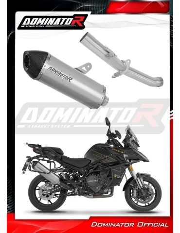 Silencieux slip-on Dominator HP7 Titane pour QJ Motor SRT 900 S / SX (2025-2026)