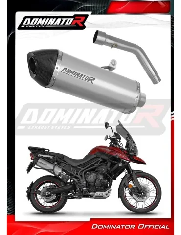 Silencieux slip-on Dominator HP7 Titane pour Triumph Tiger 800 XCA (2018-2020)