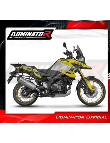 Silencieux slip-on Dominator HP7 Titane pour Suzuki V-Strom 1050 DE (2023-2025)