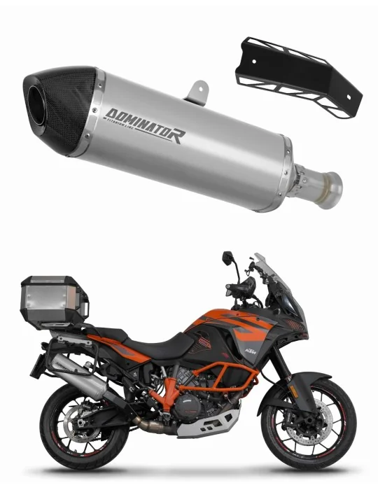 Silencieux slip-on Dominator HP7 Titane pour KTM 1090 Adventure / R (2017-2019)