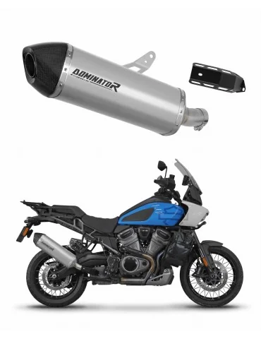 Silencieux slip-on Dominator HP7 Titane pour Harley-Davidson PAN America 1250 (2021-2024)