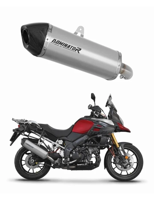Silencieux slip-on Dominator HP7 Titane pour Suzuki DL 1000 V-Strom (2017-2020)