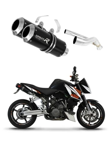 Silencieux slip-on Dominator GP Noir pour KTM 990 Super Duke (2005-2013)