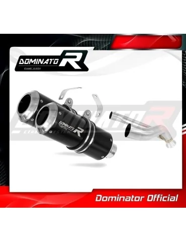Silencieux slip-on Dominator GP Noir pour KTM 990 Super Duke (2005-2013)