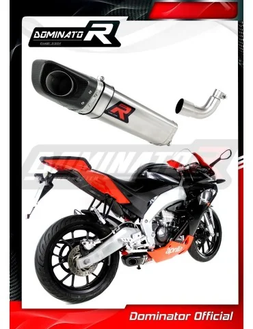 Silencieux slip-on Dominator HP4 pour Aprilia RS4 125 (2012-2017)