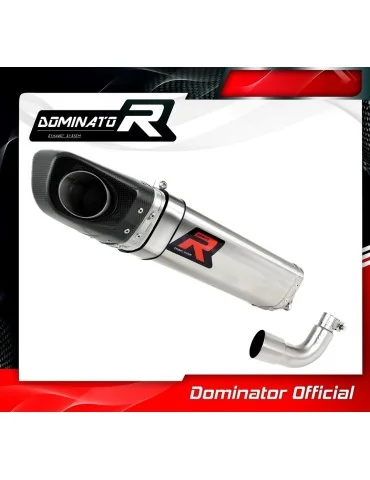 Silencieux slip-on Dominator HP4 pour Aprilia RS4 125 ABS (2012-2017)