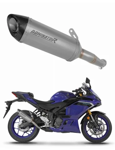 Silencieux slip-on Dominator HP8 Titane pour Yamaha YZF-R3 (2025-2026)
