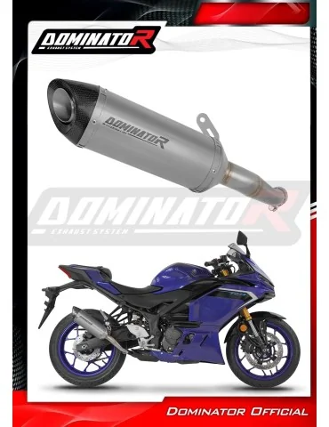 Silencieux slip-on Dominator HP8 Titane pour Yamaha YZF-R3 (2025-2026)