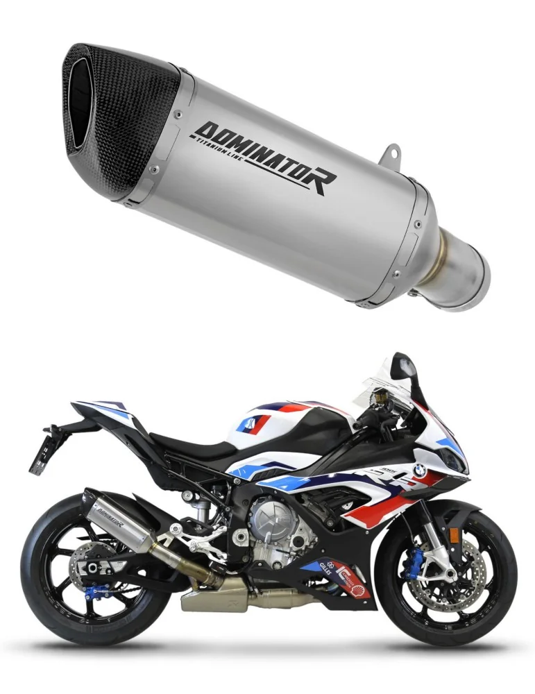 Silencieux slip-on Dominator HP6 Titane pour BMW M1000RR (2020-2024)