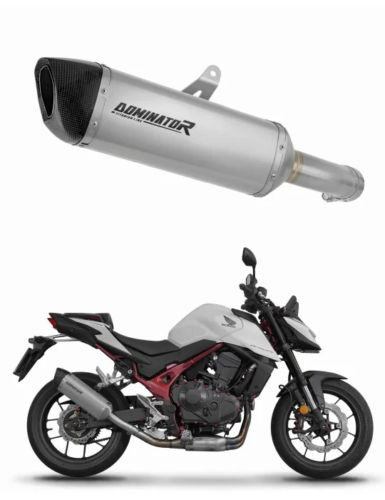 Silencieux slip-on Dominator HP6 Titane pour Honda CB 750 Hornet (2024-2025)