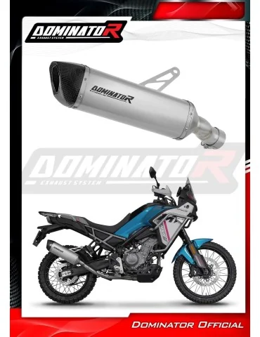 Silencieux slip-on Dominator HP6 Titane pour CF Moto 450 MT (2025-2026)