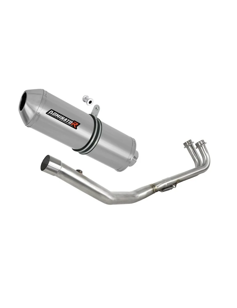 Ligne d'échappement complète inox Dominator OVR pour Yamaha T-max 500 (2008-2011)